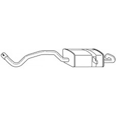 49643 SIGAM Глушник вихлопних газів кінцевий