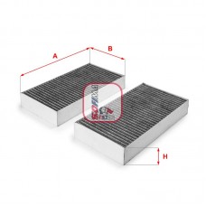 S 4215 CA SOFIMA Фільтр повітря у внутрішньому просторі