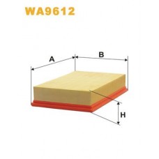 WA9612 WIX FILTERS Повітряний фільтр