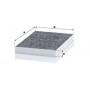CUK 3037 MANN-FILTER Фільтр повітря у внутрішньому просторі