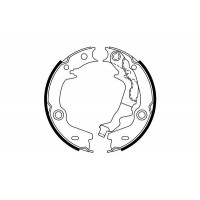 0 986 487 761 BOSCH Комплект гальмівних колодок, стояночная тормозная система