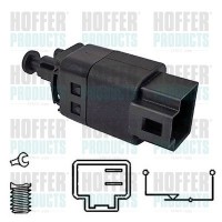 3500100 HOFFER Вимикач ліхтаря сигналу гальмування