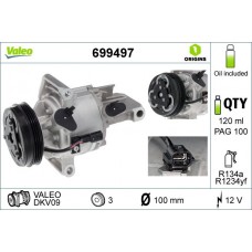 699497 VALEO Компресор кондиціонера