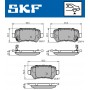 VKBP 90032 A SKF Комплект гальмівних колодок дисковий гальм
