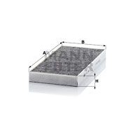 CUK 3621 MANN-FILTER Фільтр повітря у внутрішньому просторі
