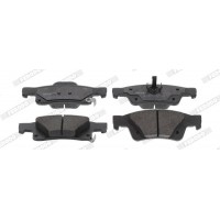 FDB4819 FERODO Комплект гальмівних колодок дисковий гальм