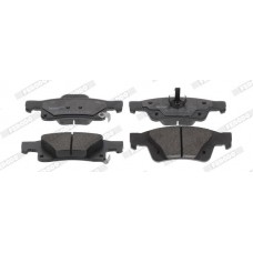 FDB4819 FERODO Комплект гальмівних колодок дисковий гальм