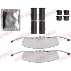 109-1846 QUICK BRAKE Комплектуючі колодки дискового гальма 109-1846 QUICK BRAKE Комплектуючі колодки дискового гальма