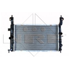 58436 NRF Радіатор охолодження двигуна