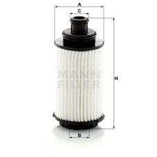 HU 6023 z MANN-FILTER Масляний фільтр