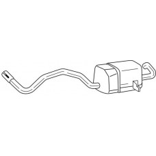 49630 SIGAM Глушник вихлопних газів кінцевий