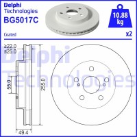 BG5017C DELPHI Гальмівний диск
