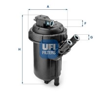 55.114.00 UFI Паливний фільтр