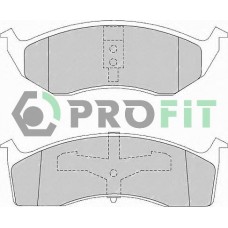 5000-1098 PROFIT Комплект гальмівних колодок дисковий гальм