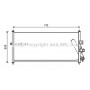 DN5277D AVA QUALITY COOLING Конденсатор кондиціонера