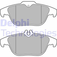 LP3288 DELPHI Комплект гальмівних колодок дисковий гальм