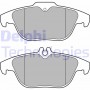 LP3288 DELPHI Комплект гальмівних колодок дисковий гальм