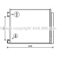 DN5422D AVA QUALITY COOLING Конденсатор кондиціонера