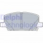 LP3482 DELPHI Комплект гальмівних колодок дисковий гальм