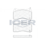 181585 ICER Комплект гальмівних колодок дисковий гальм