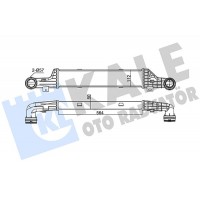 347300 KALE OTO RADYATÖR Интеркулер