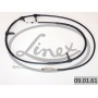 09.01.61 LINEX Тросик, cтояночный тормоз