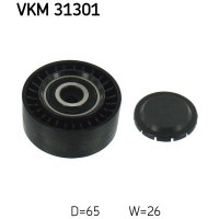 VKM 31301 SKF Паразитный / ведущий ролик, Поліклиновий ремінь