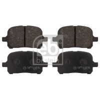 16724 FEBI BILSTEIN Комплект гальмівних колодок дисковий гальм