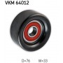 VKM 64012 SKF Паразитный / ведущий ролик, Поліклиновий ремінь