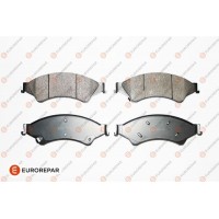 1675992880 EUROREPAR Комплект гальмівних колодок дисковий гальм