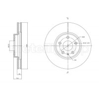 23-1790C METELLI Гальмівний диск
