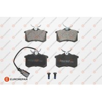 1619791880 EUROREPAR Комплект гальмівних колодок дисковий гальм