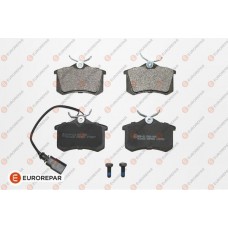 1619791880 EUROREPAR Комплект гальмівних колодок дисковий гальм