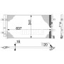 AC 4 000S MAHLE Конденсатор кондиціонера