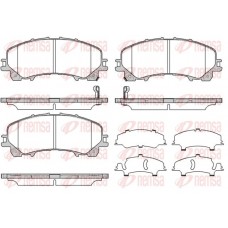 1407.12 REMSA Комплект гальмівних колодок дисковий гальм