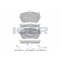 182337 ICER Комплект гальмівних колодок дисковий гальм