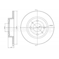800-205 CIFAM Гальмівний диск