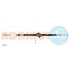 030214 ADRIAUTO VW Трос ручн гальм. прав. VAG 80 (бараб. )