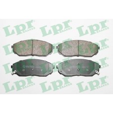 05P1207 LPR Комплект гальмівних колодок дисковий гальм