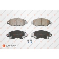 1617263880 EUROREPAR Комплект гальмівних колодок дисковий гальм