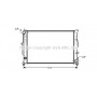 AIA2124 AVA QUALITY COOLING Радіатор охолодження двигуна