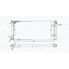 350213188300 MAGNETI MARELLI Радіатор охолодження двигуна