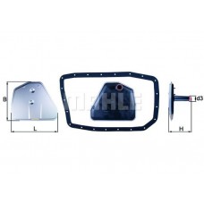 HX 162D MAHLE Гідрофільтр автоматична коробка передач