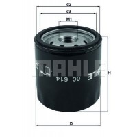 OC 614 MAHLE Масляний фільтр