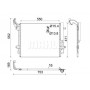 AC 849 000S MAHLE Конденсатор кондиціонера
