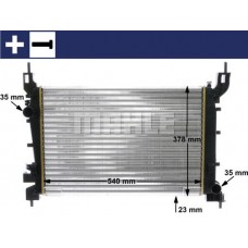 CR 1193 000S MAHLE Радіатор охолодження двигуна