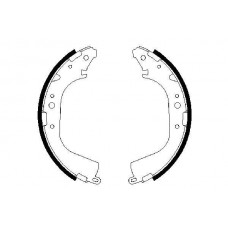 0 986 487 354 BOSCH Комплект гальмівних колодок