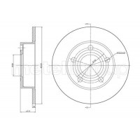 23-0531C METELLI Гальмівний диск