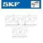 VKBP 80641 A SKF Комплект гальмівних колодок дисковий гальм