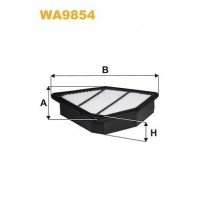 WA9854 WIX FILTERS Повітряний фільтр